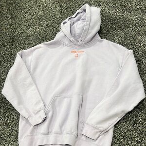 purple lonely ghost hoodie size medium